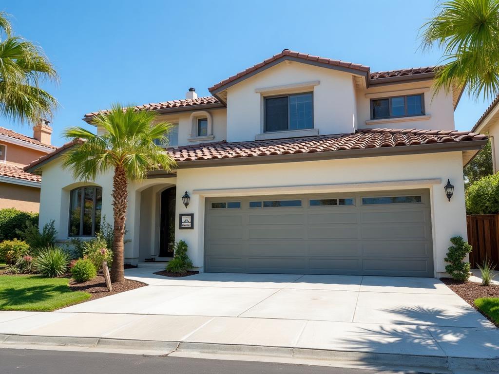 Garage Door Repair service in Los Altos - professional technician working on garage door